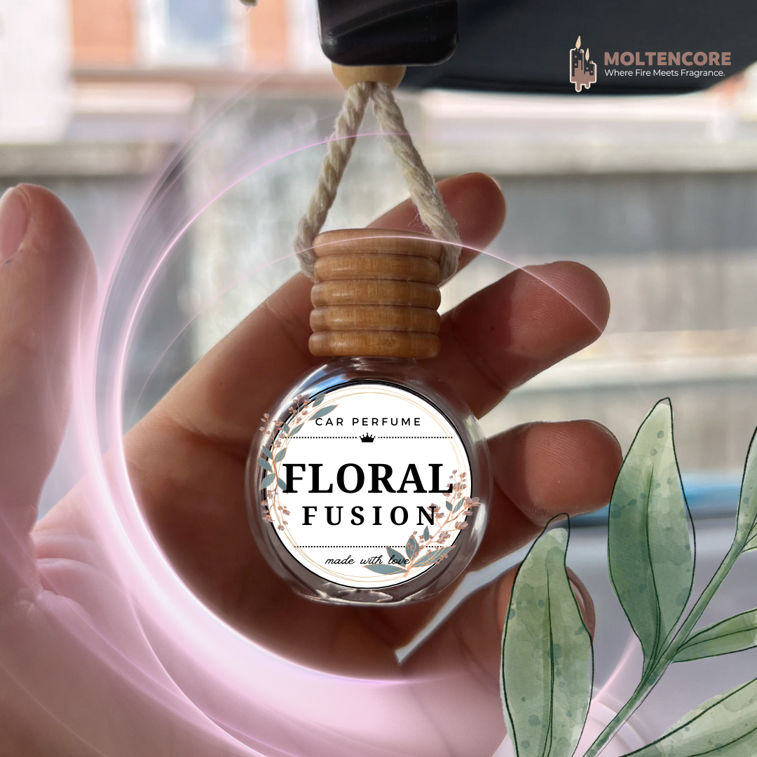 "Floral Fusion" CAR scents - CAR refreshener - diffuser