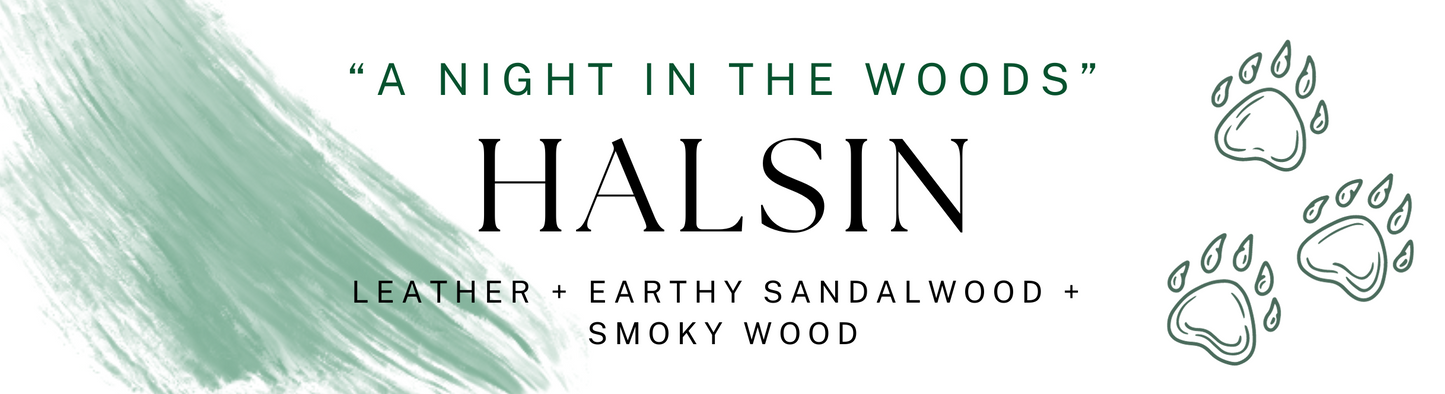 HALSIN inspired candle - 'A night in the Woods' Baldur's Gate 3 inspired soy candle 100 ML