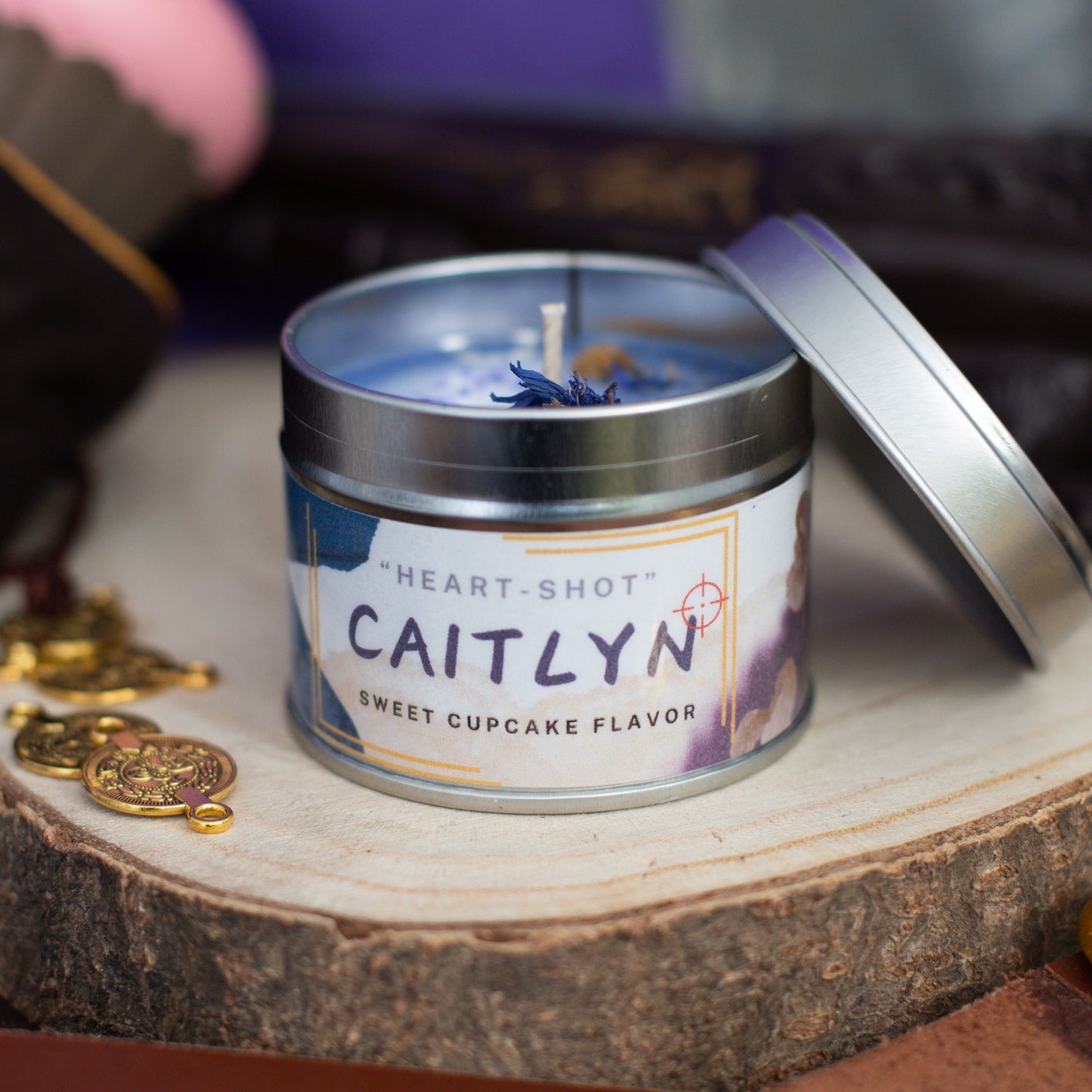 CAITLYN inspired candle - 'Heart-Shot' ARCANE inspired soy candle 100 ML