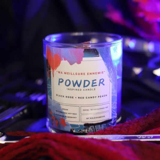 POWDER inspired candle - 'Ma Meilleur Ennemie' ARCANE inspired soy candle 300 ML