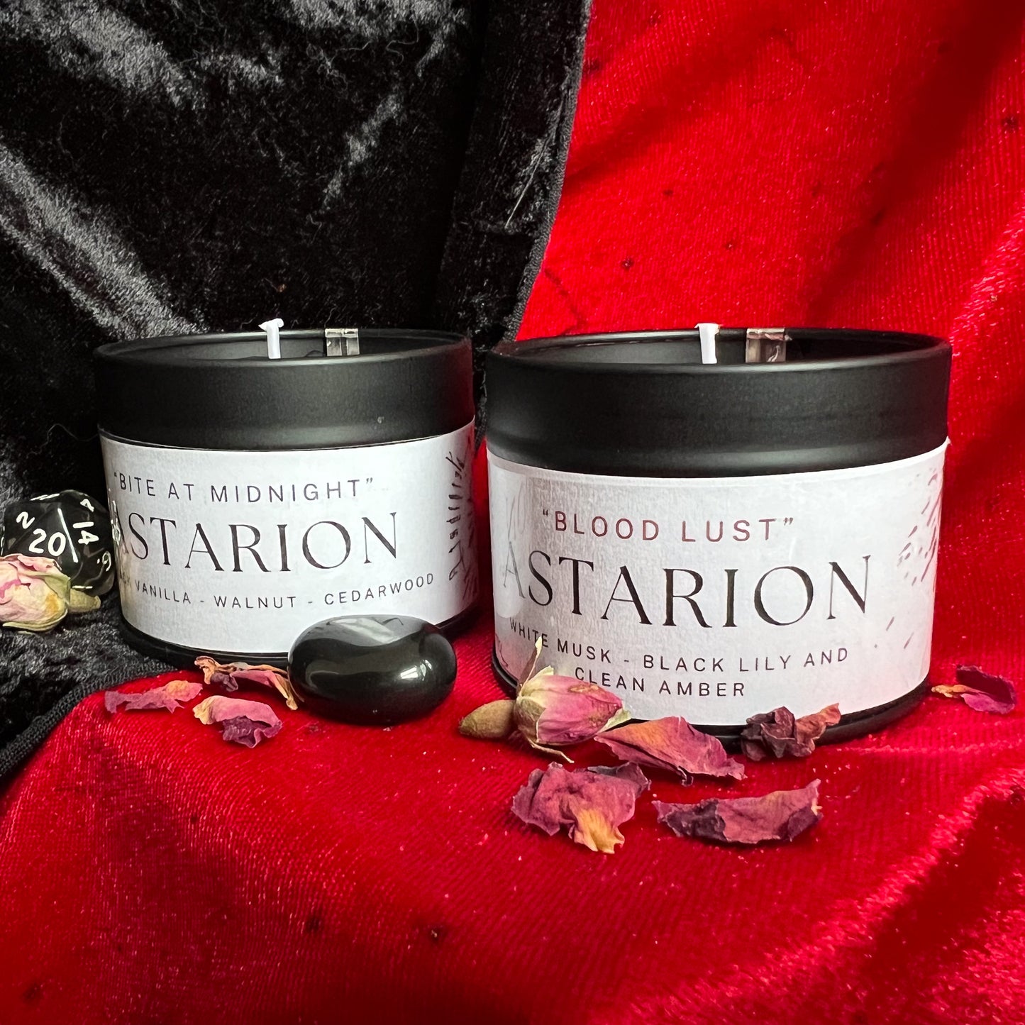 Astarion inspired candle "Blood Lust" - Baldurs Gate 3 inspired candle 100 ML