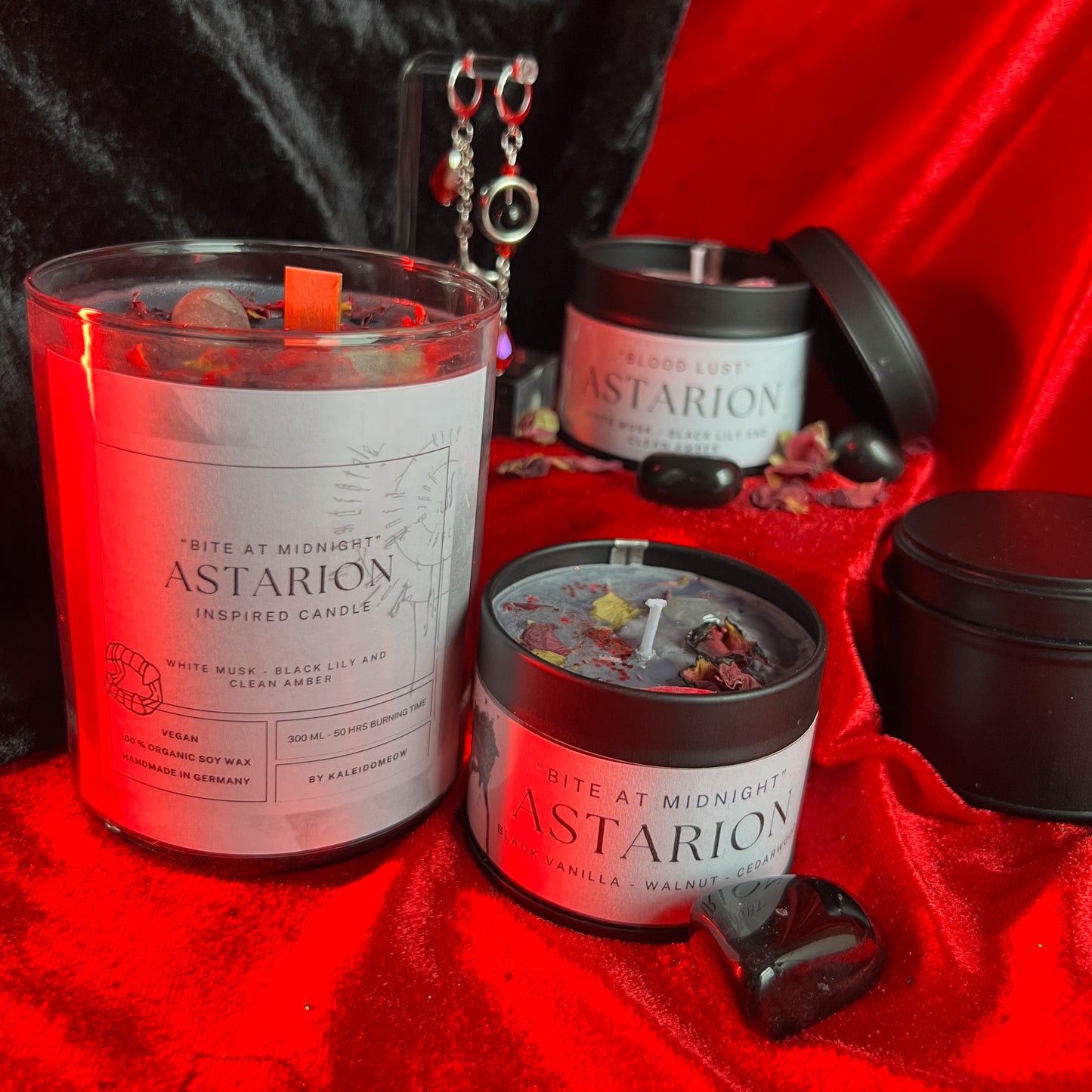 Astarion inspired candle "Blood Lust" - Baldurs Gate 3 inspired candle 100 ML