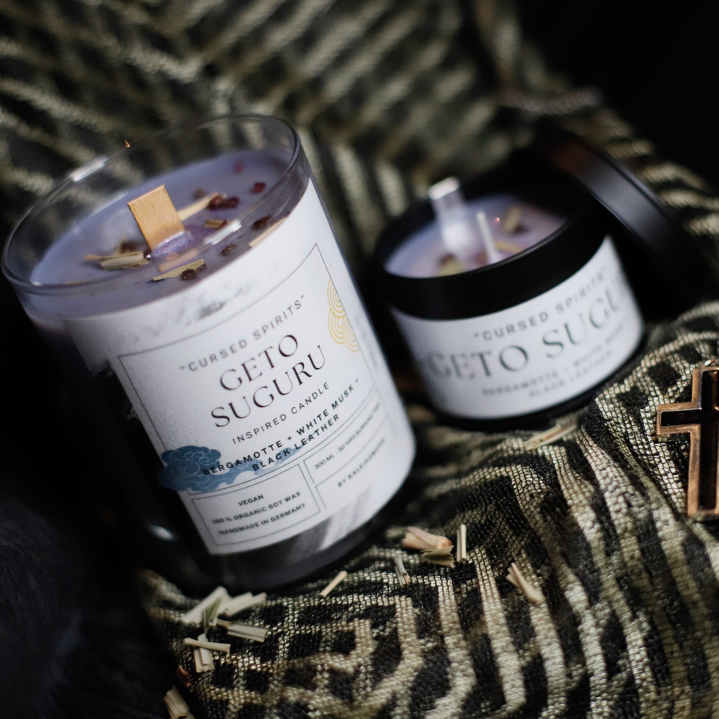 GETO SUGURU inspired candle - 'Cursed Spirits' Jujutsu kaisen inspired soy Candle 300 ML