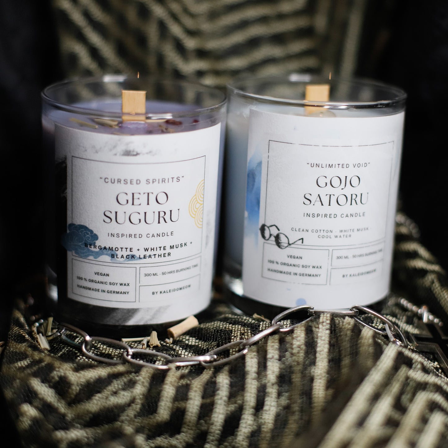 GETO SUGURU inspired candle - 'Cursed Spirits' Jujutsu kaisen inspired soy Candle 300 ML