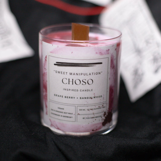 Choso inspired candle - 'Sweet Manipulation' Jujutsu kaisen inspired soy candle 300 ML