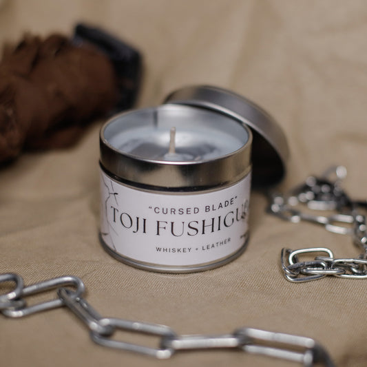 Toji Fushiguro inspired candle - 'Cursed Blade' Jujutsu kaisen inspired soy candle 100 ML