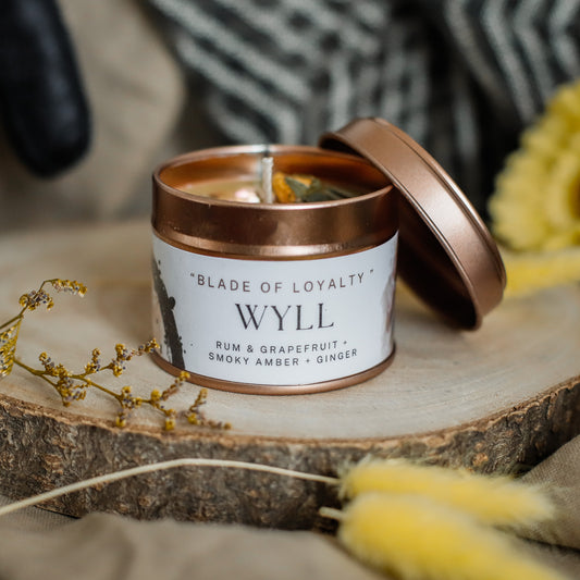 WYLL inspired scented candle - 'Blade of Loyalty' Baldur's Gate 3 inspired soy candle 100 ML