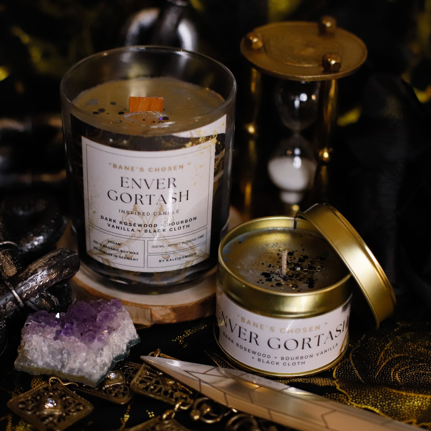 GORTASH inspired scented candle - 'Bane's Chosen' Baldur's Gate 3 inspired soy candle 300 ML