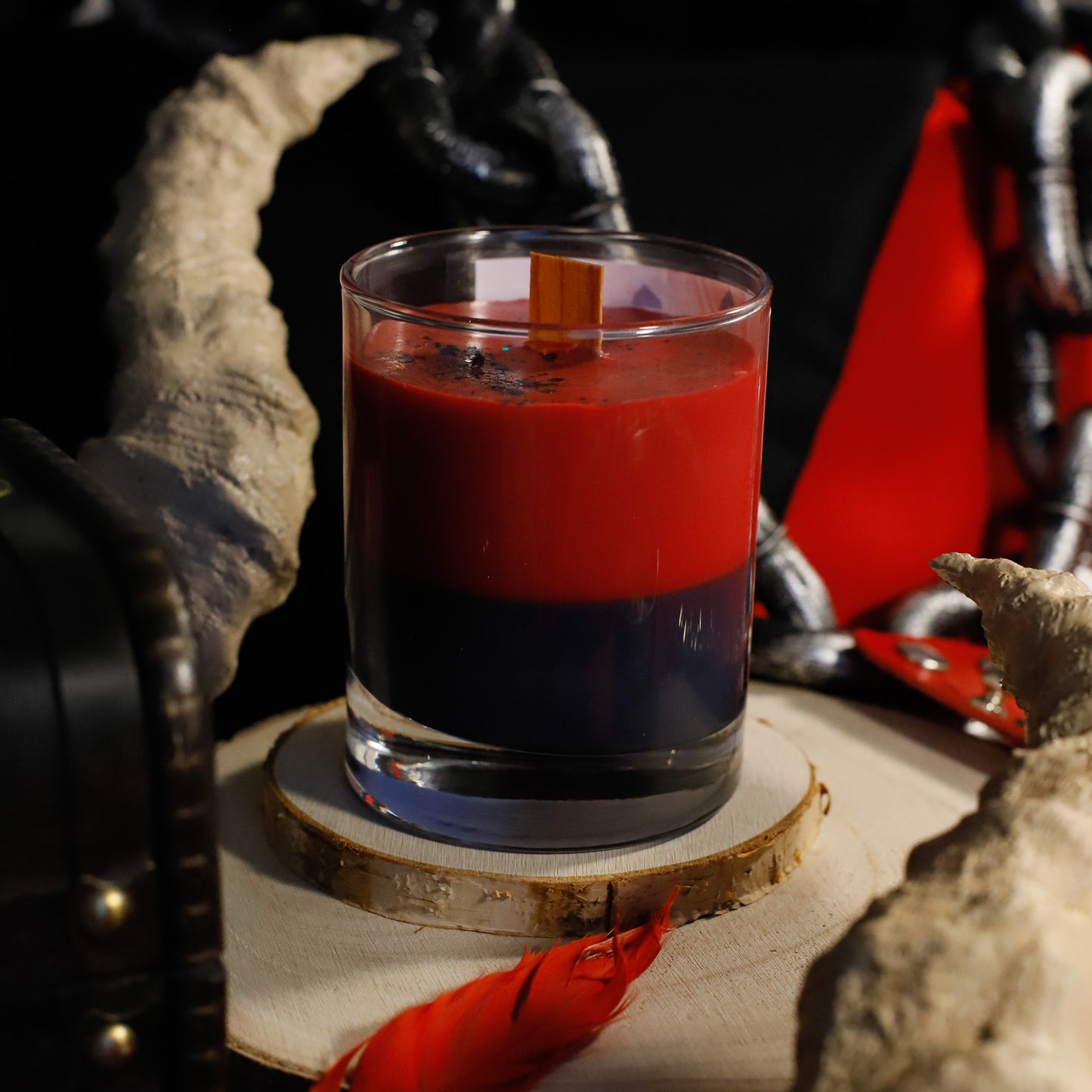 ALASTOR inspired candle - 'Radio-Active.mp3' Hazbin Hotel inspired soy candle 300 ML