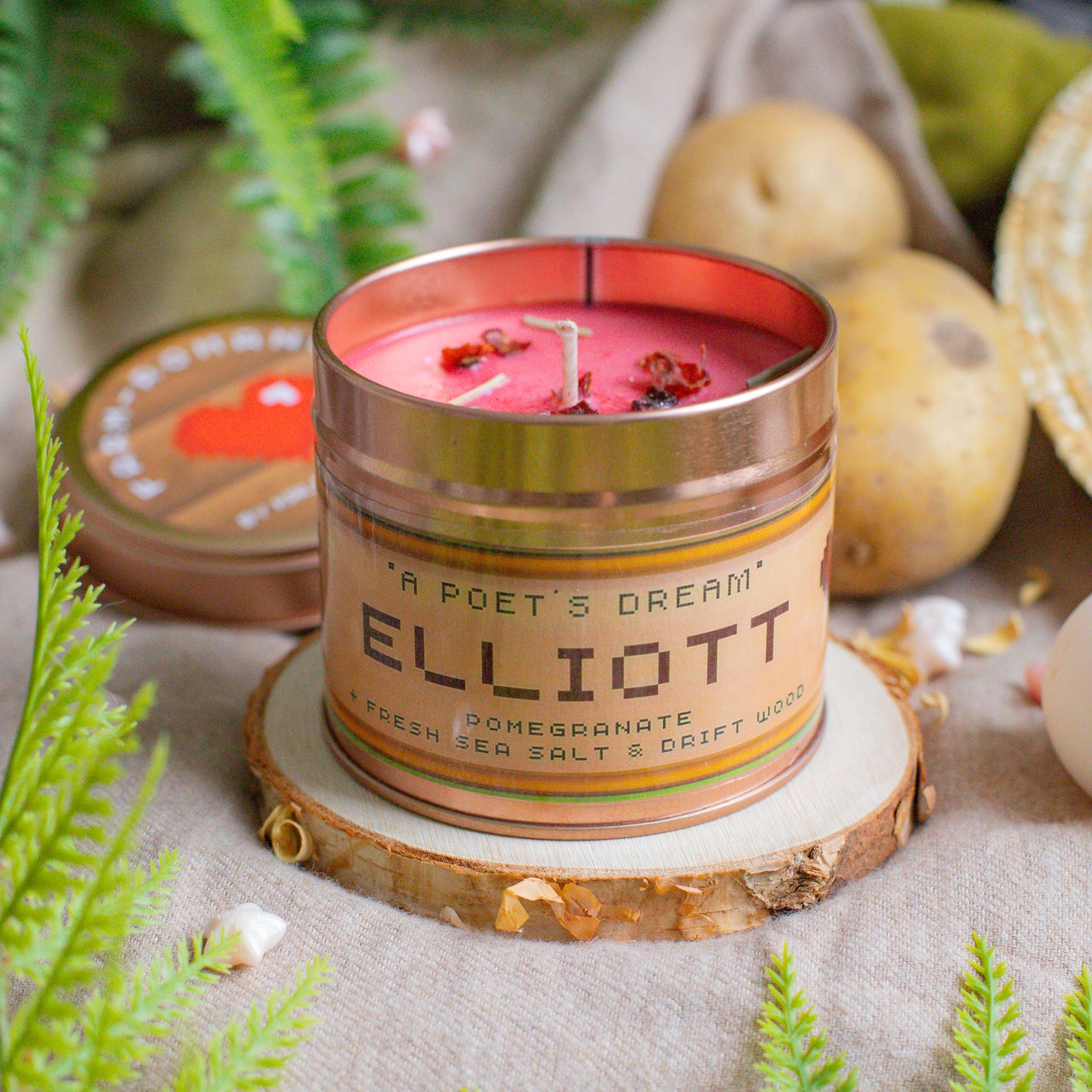 Elliott inspired candle - 'A Poet's Dream' Stardew Valley inspired soy Candles 250 ML