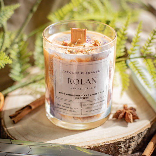 ROLAN inspired scented candle - 'Arcane Elegance' Baldur's Gate 3 inspired soy candle 300 ML