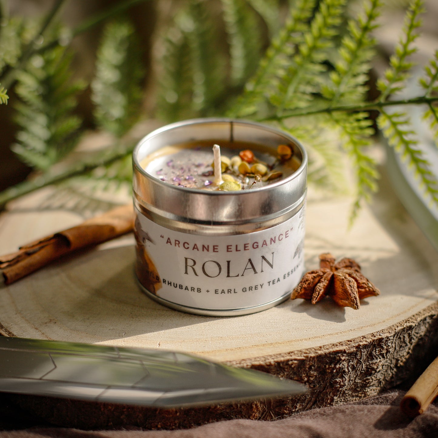 ROLAN inspired scented candle - 'Arcane Elegance' Baldur's Gate 3 inspired soy candle 100 ML