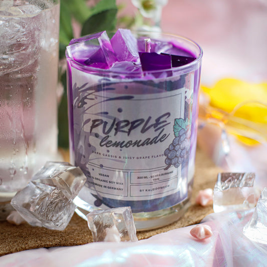 Purple Lemonade - Delicious Drinks inspired soy candle 300 ML