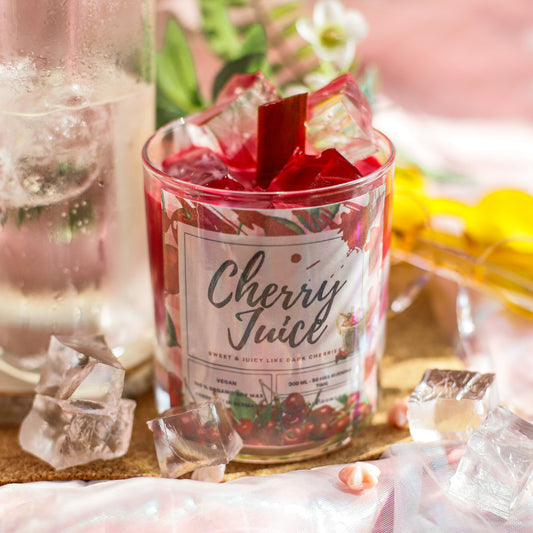 Cherry Juice - Delicious Drinks inspired soy candle 300 ML