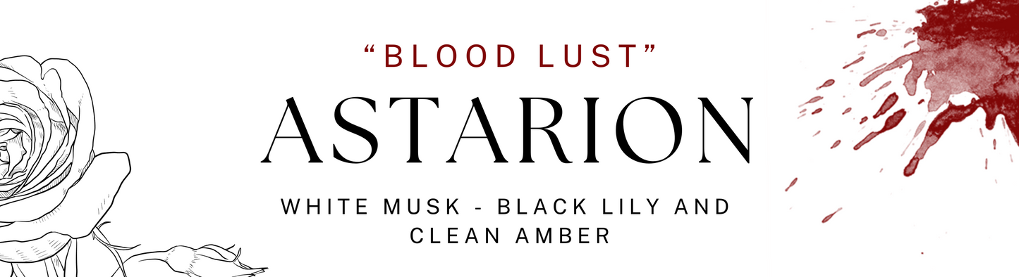 Astarion inspired candle "Blood Lust" - Baldurs Gate 3 inspired candle 100 ML