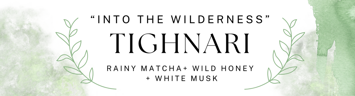 Tighnari inspired candle - 'Into the Wilderness' Genshin inspired scented candle 100 ML