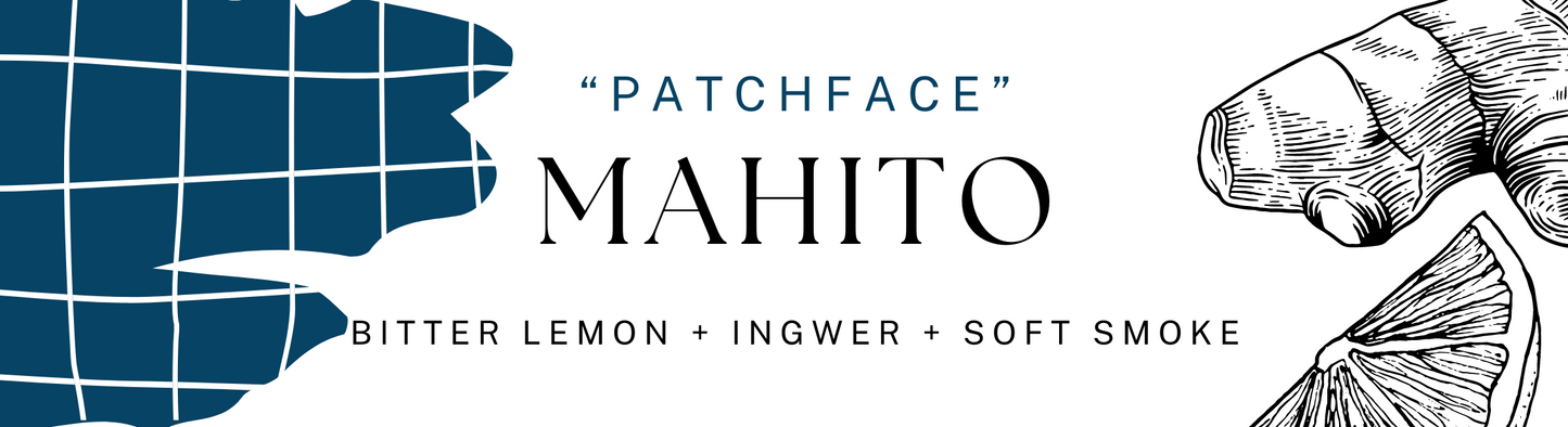 MAHITO inspired candle - 'Patchface' Jujutsu kaisen inspired soy Candle 100 ML