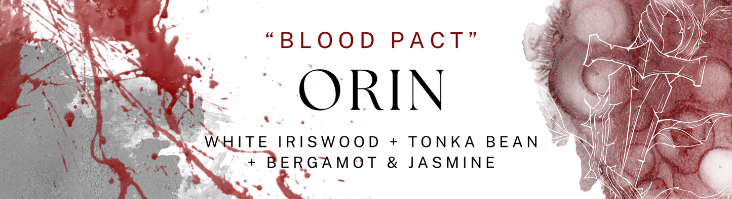 Orin inspired candle - 'Blood Pact' Baldurs Gate 3 inspired soy Candles 100 ML